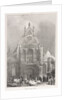 Picturesque and Romantic Trips in Old France, Franche-Compté: Front of the Church at Brou, 1825 by Richard Parkes Bonington