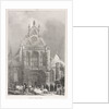 Picturesque and Romantic Trips in Old France, Franche-Compté: Front of the Church at Brou, 1825 by Richard Parkes Bonington