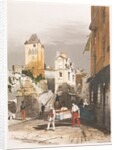Picturesque Architecture in Paris, Ghent, Antwerp, Rouen, Etc.: Tour de Remy, Dieppe, 1839 by Thomas Shotter Boys