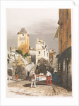 Picturesque Architecture in Paris, Ghent, Antwerp, Rouen, Etc.: Tour de Remy, Dieppe, 1839 by Thomas Shotter Boys