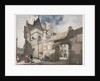 Picturesque Architecture in Paris, Ghent, Antwerp, Rouen: Hôtel de Cluny, Paris, 1839 by Thomas Shotter Boys