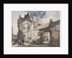 Picturesque Architecture in Paris, Ghent, Antwerp, Rouen: Hôtel de Cluny, Paris, 1839 by Thomas Shotter Boys
