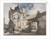 Picturesque Architecture in Paris, Ghent, Antwerp, Rouen: Hôtel de Cluny, Paris, 1839 by Thomas Shotter Boys
