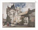 Picturesque Architecture in Paris, Ghent, Antwerp, Rouen: Hôtel de Cluny, Paris, 1839 by Thomas Shotter Boys