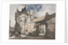 Picturesque Architecture in Paris, Ghent, Antwerp, Rouen: Hôtel de Cluny, Paris, 1839 by Thomas Shotter Boys