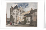 Picturesque Architecture in Paris, Ghent, Antwerp, Rouen: Hôtel de Cluny, Paris, 1839 by Thomas Shotter Boys