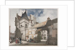 Picturesque Architecture in Paris, Ghent, Antwerp, Rouen: Hôtel de Cluny, Paris, 1839 by Thomas Shotter Boys