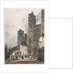 Picturesque Architecture in Paris, Ghent, Antwerp, Rouen: Laon, France, 1839 by Thomas Shotter Boys
