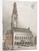Picturesque Architecture in Paris, Ghent, Antwerp, Rouen: LHôtel de Ville, Arras, France, 1839 by Thomas Shotter Boys