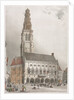 Picturesque Architecture in Paris, Ghent, Antwerp, Rouen: LHôtel de Ville, Arras, France, 1839 by Thomas Shotter Boys