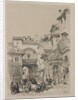 Picturesque Sketches in Spain: Gate of the Vivarrambla, Granada, 1837 by Thomas Shotter Boys