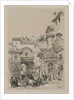 Picturesque Sketches in Spain: Gate of the Vivarrambla, Granada, 1837 by Thomas Shotter Boys