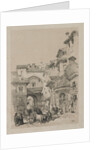 Picturesque Sketches in Spain: Gate of the Vivarrambla, Granada, 1837 by Thomas Shotter Boys
