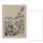 Picturesque Sketches in Spain: Gate of the Vivarrambla, Granada, 1837 by Thomas Shotter Boys