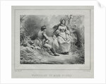 Picturesque Views of Scotland: Waverly and Miss Flora, 1825-1828 by Eugène Louis Lami