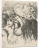 Pinning the Hat, 1897 by Pierre-Auguste Renoir