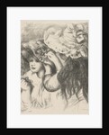 Pinning the Hat, 1897 by Pierre-Auguste Renoir