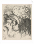 Pinning the Hat, 1897 by Pierre-Auguste Renoir
