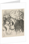 Pinning the Hat, 1897 by Pierre-Auguste Renoir