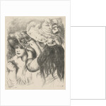 Pinning the Hat, 1897 by Pierre-Auguste Renoir