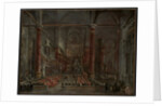 Pontifical Ceremony in SS. Giovanni e Paolo, Venice, 1782, c. 1783 by Francesco Guardi
