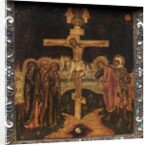 Portable Triptych Icon: The Crucifixion, 1600s by Unknown