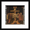 Portable Triptych Icon: The Crucifixion, 1600s by Unknown