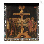 Portable Triptych Icon: The Crucifixion, 1600s by Unknown