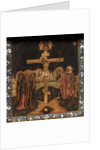 Portable Triptych Icon: The Crucifixion, 1600s by Unknown