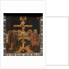 Portable Triptych Icon: The Crucifixion, 1600s by Unknown