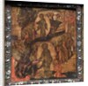 Portable Triptych Icon: The Resurrection and Anastasis, 1600s by Unknown