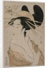Portrait of a Courtesan Holding a Pipe…, mid 1790s by Ch?bunsai Eishi
