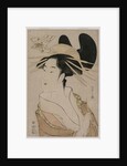 Portrait of a Courtesan Holding a Pipe…, mid 1790s by Ch?bunsai Eishi
