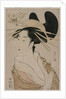 Portrait of a Courtesan Holding a Pipe…, mid 1790s by Ch?bunsai Eishi