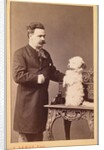 Portrait of a Man and His Dog, c. 1880 by Pascal Sébah