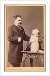 Portrait of a Man and His Dog, c. 1880 by Pascal Sébah