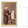 Portrait of a Man and His Dog, c. 1880 by Pascal Sébah
