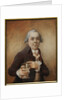 Portrait of a Man Holding a Glass, c. 1780s by Joseph Daniel