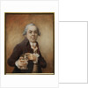 Portrait of a Man Holding a Glass, c. 1780s by Joseph Daniel