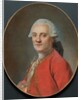 Portrait of a Man by Maurice Quentin de La Tour