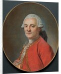 Portrait of a Man by Maurice Quentin de La Tour