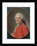 Portrait of a Man by Maurice Quentin de La Tour