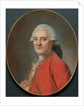 Portrait of a Man by Maurice Quentin de La Tour
