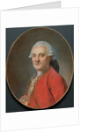 Portrait of a Man by Maurice Quentin de La Tour