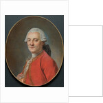 Portrait of a Man by Maurice Quentin de La Tour