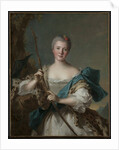 Portrait of a Woman as Diana, 1752 by Jean-Marc Nattier