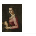Portrait of a Woman as Saint Catherine, c. 1560 by Pier Francesco Foschi