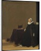 Portrait of a Woman with a Dog, c. 1635 by Hendrik Gerritsz. Pot