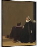 Portrait of a Woman with a Dog, c. 1635 by Hendrik Gerritsz. Pot