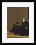 Portrait of a Woman with a Dog, c. 1635 by Hendrik Gerritsz. Pot
